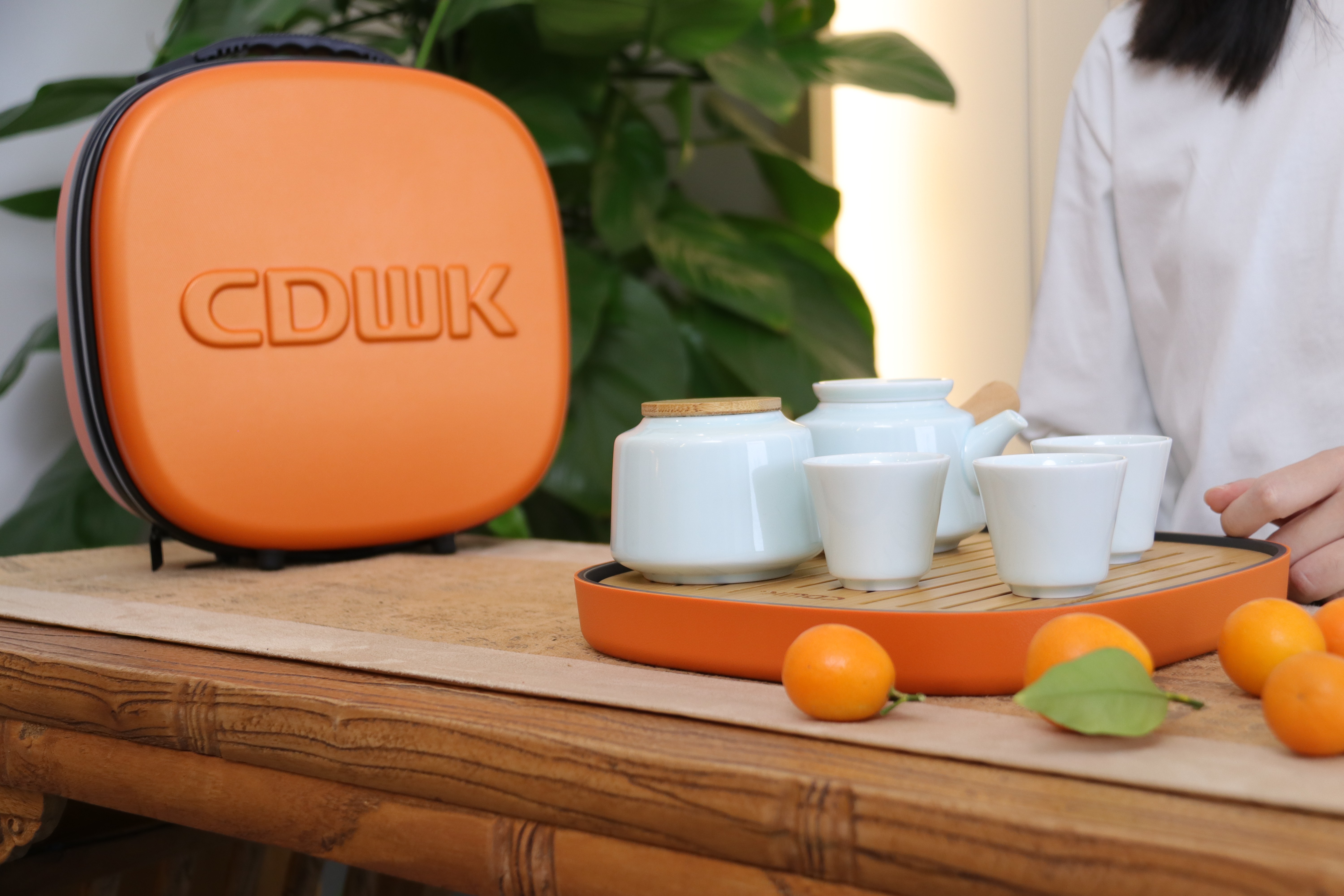 五一假期臨近，請收好CDWK創(chuàng)點這套旅行必備茶具