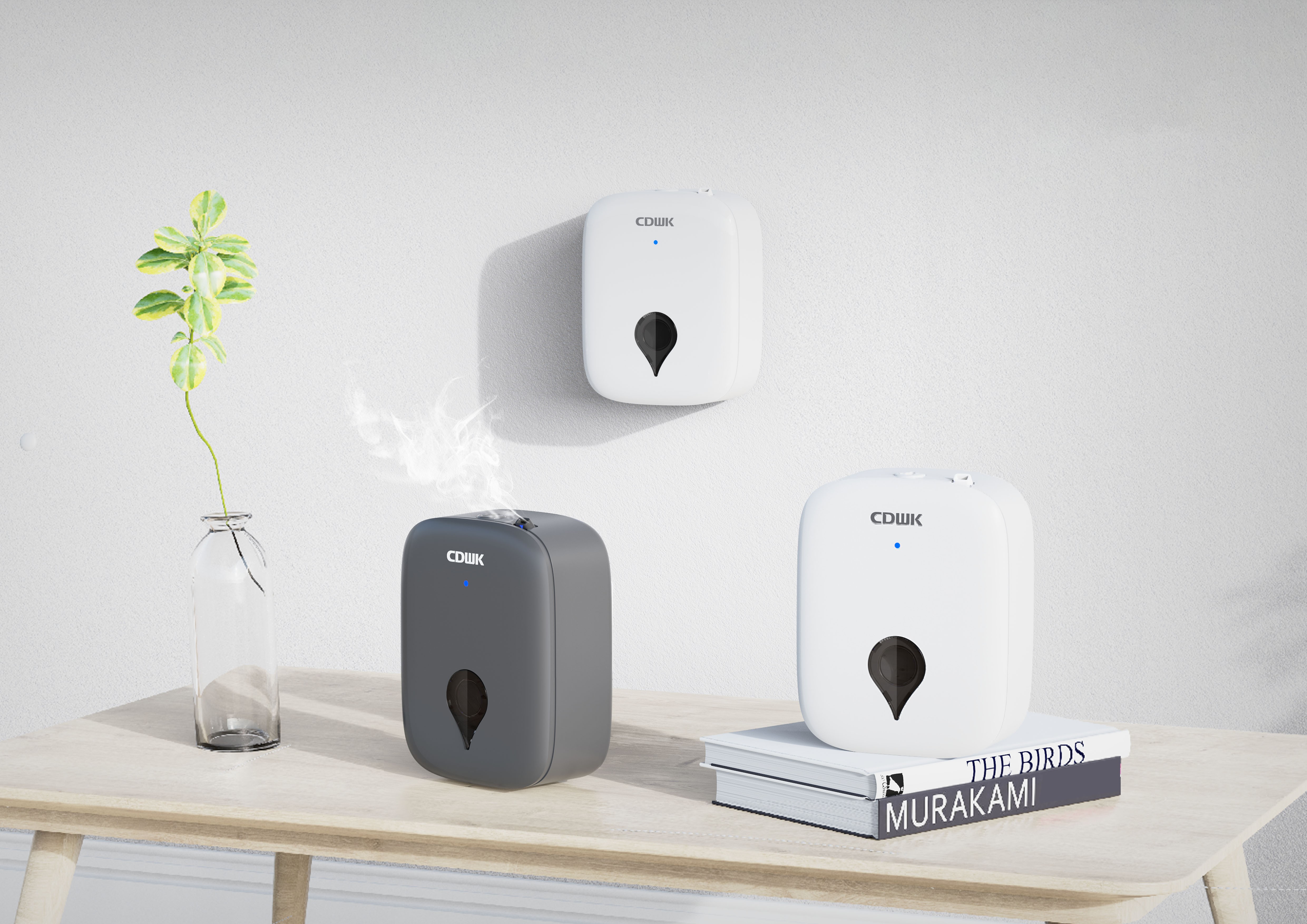 智能控香，CDWK創(chuàng)點智能香薰機，出色香氛實現(xiàn)身心同調(diào)